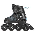 NH11912 Nils Extreme 2w1 Łyżworolki i Łyżwy CZARNO-NIEBIESKIE L (39-42)