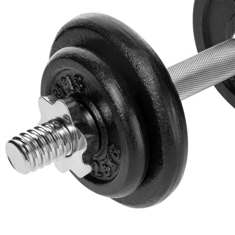 ST20 BLACK 2 x 10 KG SZTANGIELKI W WALIZCE HMS - mobilna klasyka do domu ST20 BLACK 2 x 10 KG SZTANGIELKI W WALIZCE HMS - mobilna klasyka do domu