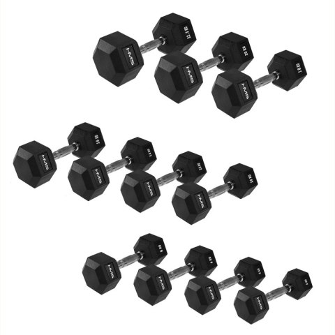 HEX PRO 12 KG – Hantla Gumowana HMS HEX PRO 12 KG – Hantla Gumowana HMS
