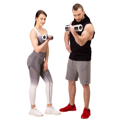 Hantle Chromowane HMS CHD03 –Zestaw 2 szt. 3 KG- klasyka w pięknym wydaniu Hantle Chromowane HMS CHD03 –Zestaw 2 szt. 3 KG- klasyka w pięknym wydaniu