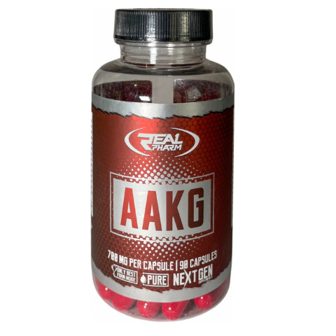 Real Pharm AAKG - Arginina 90 kapsułek - Mocna pompa mięśniowa Real Pharm AAKG - Arginina 90 kapsułek - Mocna pompa mięśniowa
