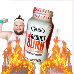 Real Pharm Reduct Burn 90 tabs – skuteczny spalacz tłuszczu z kofeiną