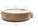 Dmuchane SPA z hydromasażem 216 x 71 cm 6 os. INTEX 28428