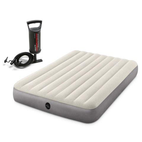 Materac dmuchany 203x152x25 cm z pompką tłokową INTEX 64103 Materac dmuchany 203x152x25 cm z pompką tłokową INTEX 64103