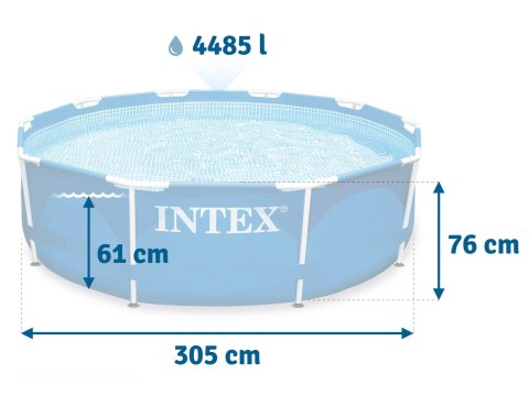 Basen ogrodowy stelażowy 305 x 76 cm 15w1 INTEX 28202 + maszynka do baniek GRATIS Basen ogrodowy stelażowy 305 x 76 cm 15w1 INTEX 28202 + maszynka do baniek GRATIS