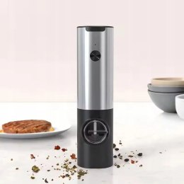 Elektryczny młynek do pieprzu soli przypraw Promis MP36 akumulatorowy ładowanie USB