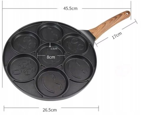 Patelnia do pancake, naleśników, placków Promis PP26 Patelnia do pancake, naleśników, placków Promis PP26