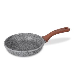 Patelnia granitowa PROMIS GRANITE 26 cm brązowa rączka