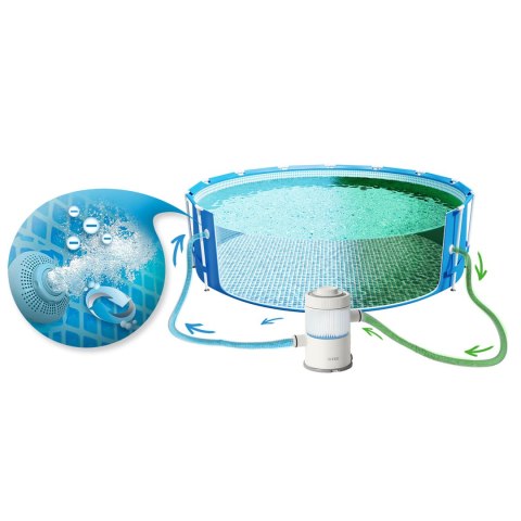 Pompa filtrująca do basenów ogrodowych 1250 l/h INTEX 26602 Pompa filtrująca do basenów ogrodowych 1250 l/h INTEX 26602