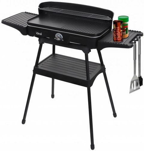 Grill Elektryczny Ideal 5w1 Bezdymny, Składany, Stojący + Poradnik PDF Grill Elektryczny Ideal 5w1 Bezdymny, Składany, Stojący + Poradnik PDF