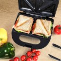 Opiekacz Do Kanapek Tostów Sandwich 750W Nieprzywierająca Powłoka Granitowa