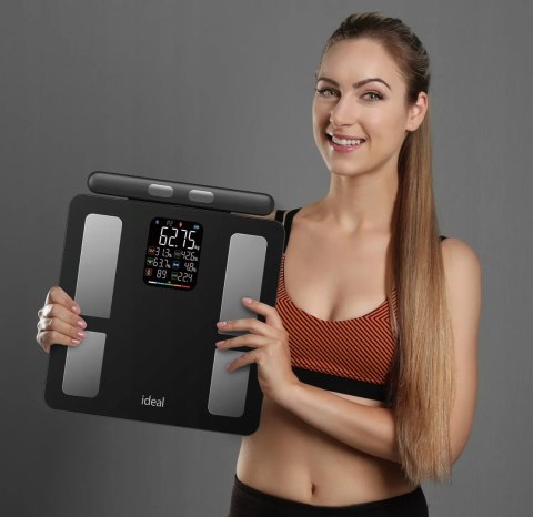 WAGA ŁAZIENKOWA BLUETOOTH ANALITYCZNA INTELIGENTNA Apple Health Google Fit WAGA ŁAZIENKOWA BLUETOOTH ANALITYCZNA INTELIGENTNA Apple Health Google Fit