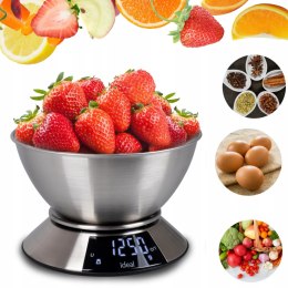 Waga kuchenna ELDOM elektroniczna z MISKĄ PRECYZYJNA DOTYKOWY PANEL LCD