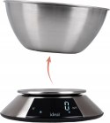 Waga kuchenna ELDOM elektroniczna z MISKĄ PRECYZYJNA DOTYKOWY PANEL LCD