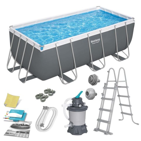 Basen stelażowy ogrodowy 412 x 201 x 122 cm 10w1 BESTWAY 56457N Basen stelażowy ogrodowy 412 x 201 x 122 cm 10w1 BESTWAY 56457N