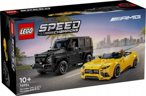 LEGO 76924 Speed Champions - Mercedes-AMG G 63 i Mercedes-AMG SL 63 LEGO 76924 Speed Champions - Mercedes-AMG G 63 i Mercedes-AMG SL 63