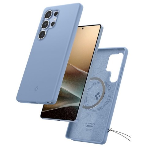 Spigen Silicone Fit Mag MagSafe - Etui do Samsung Galaxy S25 Ultra (Sapphire Blue) Spigen Silicone Fit Mag MagSafe - Etui do Samsung Galaxy S25 Ultra (Sapphire Blue)