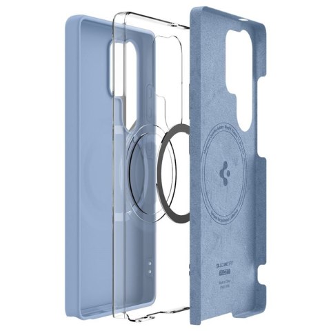 Spigen Silicone Fit Mag MagSafe - Etui do Samsung Galaxy S25 Ultra (Sapphire Blue) Spigen Silicone Fit Mag MagSafe - Etui do Samsung Galaxy S25 Ultra (Sapphire Blue)