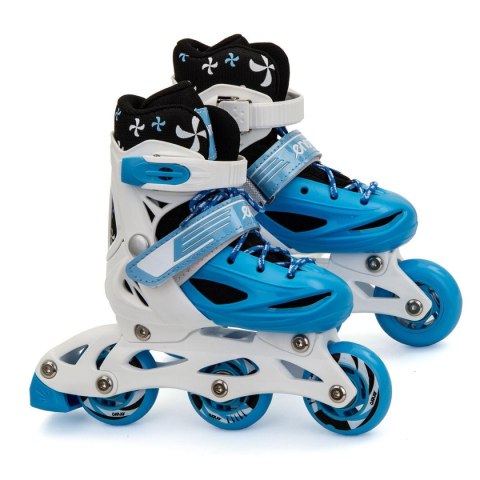 ŁYŻWOROLKI - WROTKI - ŁYŻWY 4W1 ENERO 26-29 NIEBIESKIE ŁYŻWOROLKI - WROTKI - ŁYŻWY 4W1 ENERO 26-29 NIEBIESKIE