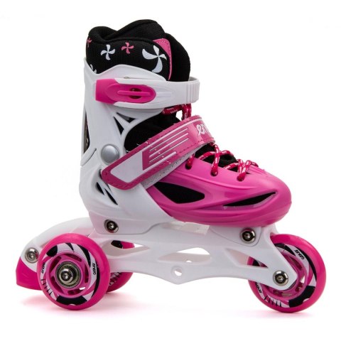 ŁYŻWOROLKI - WROTKI - ŁYŻWY 4W1 ENERO 26-29 RÓŻOWE ŁYŻWOROLKI - WROTKI - ŁYŻWY 4W1 ENERO 26-29 RÓŻOWE