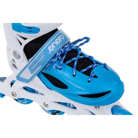 ŁYŻWOROLKI - WROTKI - ŁYŻWY 4W1 ENERO 34-37 NIEBIESKIE ŁYŻWOROLKI - WROTKI - ŁYŻWY 4W1 ENERO 34-37 NIEBIESKIE