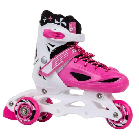 ŁYŻWOROLKI - WROTKI - ŁYŻWY 4W1 ENERO 34-37 RÓŻOWE ŁYŻWOROLKI - WROTKI - ŁYŻWY 4W1 ENERO 34-37 RÓŻOWE