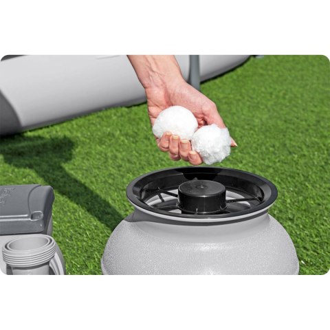 Pompa piaskowa 6056 l/h + piasek 25kg Bestway 58497 Pompa piaskowa 6056 l/h + piasek 25kg Bestway 58497
