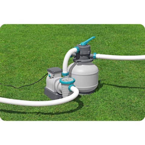 Pompa piaskowa 8327 l/h + piasek 25kg Bestway 58499 Pompa piaskowa 8327 l/h + piasek 25kg Bestway 58499