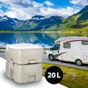 Toaleta turystyczna NC0025 NILS CAMP – higiena i komfort w podróży