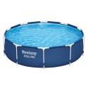 Basen ogrodowy stelażowy 305x76 cm Bestway 56677 Steel Pro 4678L