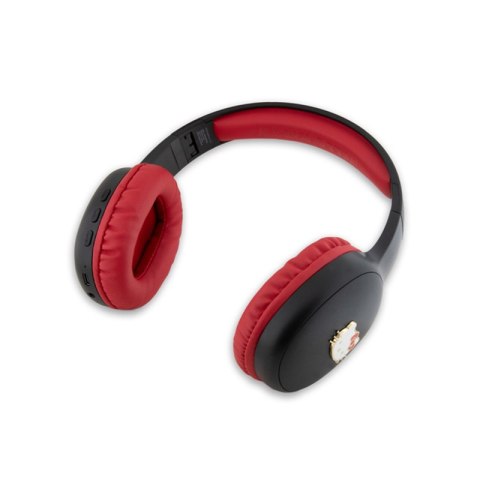 Hello Kitty Metal Logo Oval Shape - Bezprzewodowe słuchawki nauszne Bluetooth V5.3 (czarny) Hello Kitty Metal Logo Oval Shape - Bezprzewodowe słuchawki nauszne Bluetooth V5.3 (czarny)