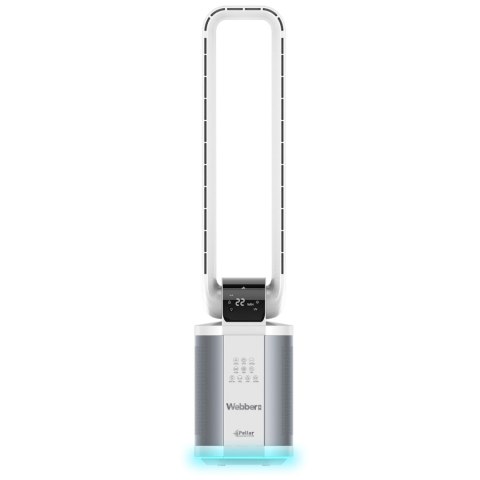 Bezłopatkowy wentylator z nawilżaczem WEBBER WB1820 biały Bezłopatkowy wentylator z nawilżaczem WEBBER WB1820 biały