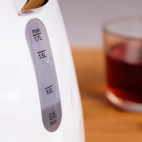 Czajnik elektryczny bezprzewodowy ELDOM C245 biały Czajnik elektryczny bezprzewodowy ELDOM C245 biały