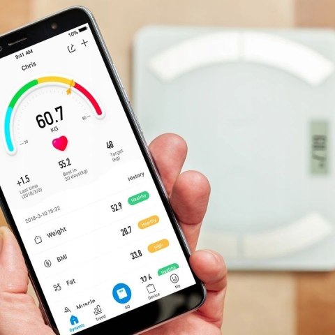 ELDOM TWO500 INTELIGENTNA WAGA ŁAZIENKOWA BLUETOOTH BIAŁA ELDOM TWO500 INTELIGENTNA WAGA ŁAZIENKOWA BLUETOOTH BIAŁA
