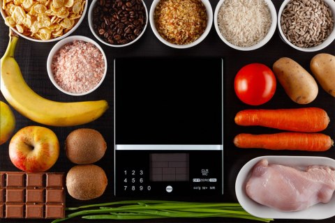 Waga kuchenna elektroniczna LCD z pomiarem wartości odżywczych ELDOM Waga kuchenna elektroniczna LCD z pomiarem wartości odżywczych ELDOM