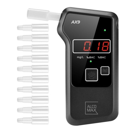 Alkomat AX9 elektrochemiczny z PLATYNĄ Alkomat AX9 elektrochemiczny z PLATYNĄ