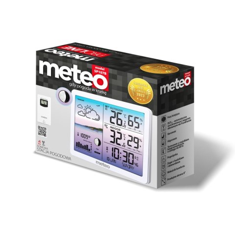 Stacja pogodowa METEO SP107 biała Stacja pogodowa METEO SP107 biała