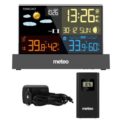 Stacja pogodowa METEO SP110 z DCF czarna Stacja pogodowa METEO SP110 z DCF czarna