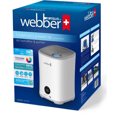 Uzdatniacz Nawilżacz powietrza ewaporacyjny Webber HH3002 Uzdatniacz Nawilżacz powietrza ewaporacyjny Webber HH3002