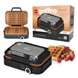 GOFROWNICA ELDOM SOLIDNA 2 DUŻE GOFRY SUPER MOC 2000W