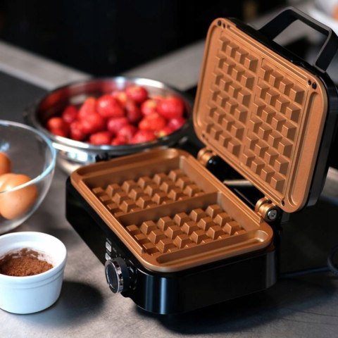 GOFROWNICA ELDOM SOLIDNA 2 DUŻE GOFRY SUPER MOC 2000W GOFROWNICA ELDOM SOLIDNA 2 DUŻE GOFRY SUPER MOC 2000W