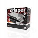 GRILL ELEKTRYCZNY ROZKŁADANY MOCNY GOFRY PANINI BBQ OPIEKACZ 2w1 PANEL LED