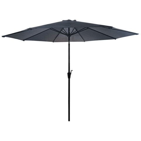 PARASOL OGRODOWY DUŻY SOLIDNY SKŁADANY 3 M Z KORBKĄ REGULACJA XL SZARY PARASOL OGRODOWY DUŻY SOLIDNY SKŁADANY 3 M Z KORBKĄ REGULACJA XL SZARY