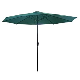 PARASOL OGRODOWY DUŻY SOLIDNY SKŁADANY 3 M Z KORBKĄ REGULACJA XL ZIELONY