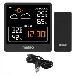 STACJA POGODOWA Z DCF METEO SP200 Z POGODYNKA EKRAN LCD