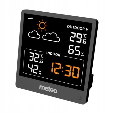 STACJA POGODOWA Z DCF METEO SP200 Z POGODYNKA EKRAN LCD STACJA POGODOWA Z DCF METEO SP200 Z POGODYNKA EKRAN LCD