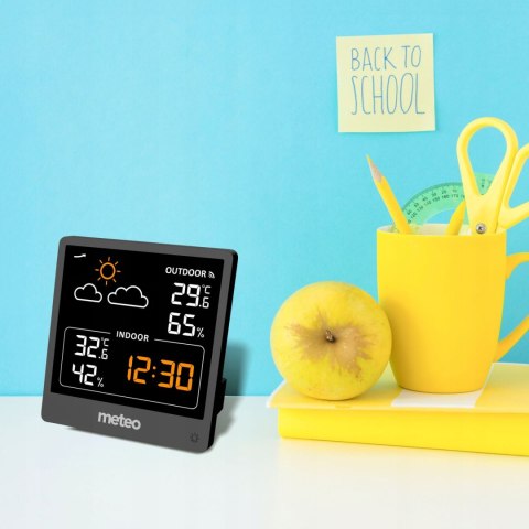STACJA POGODOWA Z DCF METEO SP200 Z POGODYNKA EKRAN LCD STACJA POGODOWA Z DCF METEO SP200 Z POGODYNKA EKRAN LCD
