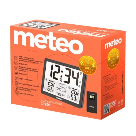 STACJA POGODOWA Z DCF METEO SP201 Z POGODYNKA STACJA POGODOWA Z DCF METEO SP201 Z POGODYNKA