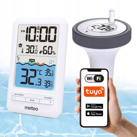 TERMOMETR BASENOWY PŁYWAJĄCY METEO STACJA POGODY TB3 Z WIFI TERMOMETR BASENOWY PŁYWAJĄCY METEO STACJA POGODY TB3 Z WIFI