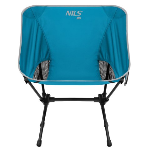 NC3320 Krzesło składane ultralight NILS CAMP niebieskie outdoor